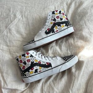 Custom Disney Sk8-Hi Top Sneakers - Vans